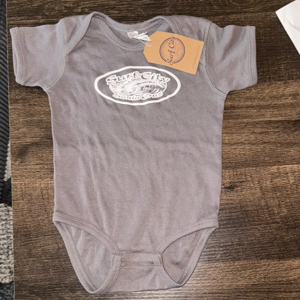 NWT Surf City Santa Cruz Baby Onesie